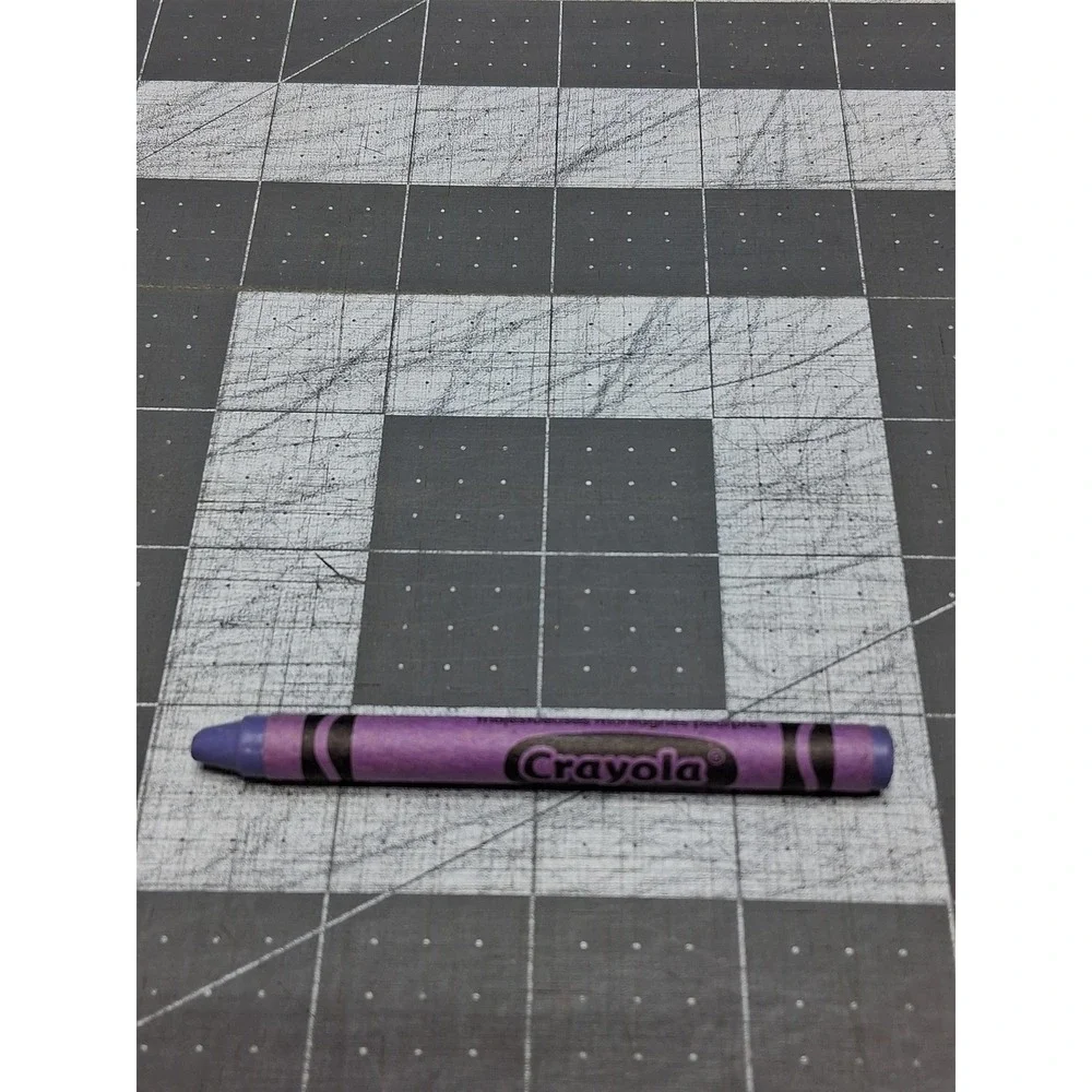 Retired Crayola Crayon Purple Mountains Majesty Single Loose Art Supply Used